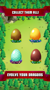 Screenshot 2 for Dragon Idle Mod APK Free purchase 1.106