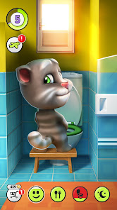 Screenshot 2 for My Talking Tom MOD APK Unlimited Money 25.4.3.6961