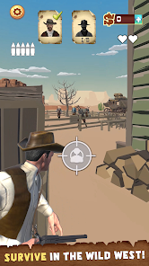 Screenshot 1 for Wild West Cowboy Redemption Mod APK Unlimited money Infinite 2.5.4