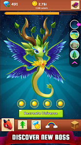 Screenshot 5 for Dragon Idle Mod APK Free purchase 1.106