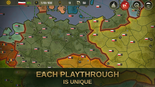 Screenshot 2 for Strategy & Tactics 2 WW2 TBS Mod APK Unlimited money 3.9.9