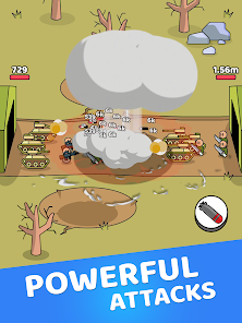 Screenshot 8 for We Are Warriors MOD APK (Unlimited Money Meat) 1.27.4