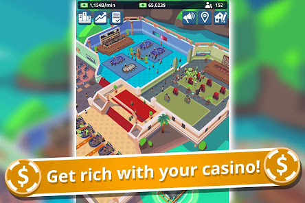 Screenshot 4 for Idle Casino Manager Tycoon Mod APK Unlimited money 2.6.5