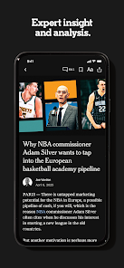 Screenshot 4 for The Athletic All Sports News Mod APK Premium Subscribed 13.111.0