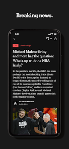 Screenshot 5 for The Athletic All Sports News Mod APK Premium Subscribed 13.111.0