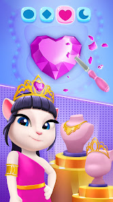 Screenshot 3 for My Talking Angela 2 Mod APK Unlimited money 25.4.1.34709