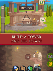 Screenshot 6 for Idle Tower Miner Idle Games Mod APK Unlimited money 2.48
