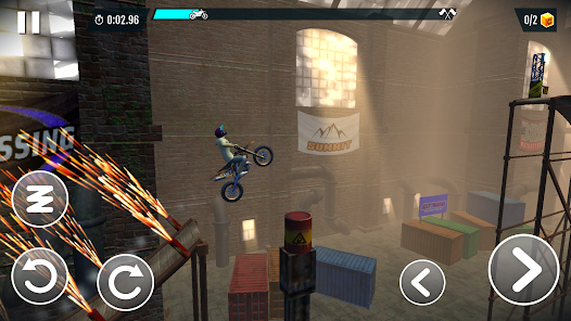 Screenshot 3 for Stunt Bike Extreme MOD APK (Unlimited Money Diamond) 0.505