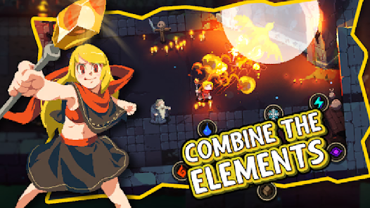 Screenshot 1 for Elemental World Adventure Mod APK Unlimited money God Mode 3.0.3