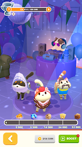 Screenshot 7 for Idle Pet Shelter Cat Rescue Mod APK Unlimited money Mod Menu 1.26.0