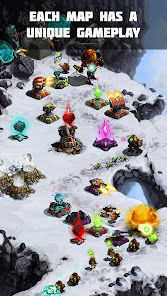 Screenshot 2 for Ancient Planet Tower Defense Mod APK Remove ads Mod speed 1.2.155