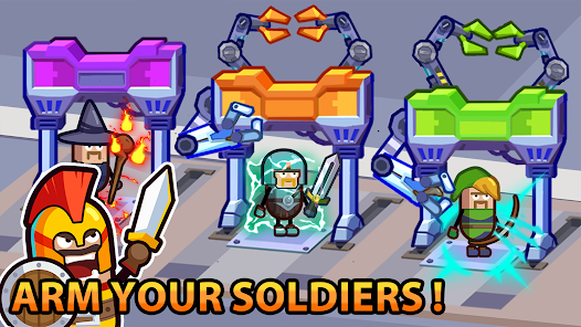 Screenshot 7 for Hero Making Tycoon Idle Games Mod APK Mod Menu Invincible 2.3.2