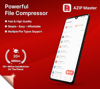 AZIP Master MOD APK (Premium Unlocked No Ads) 3.9.0 Banner