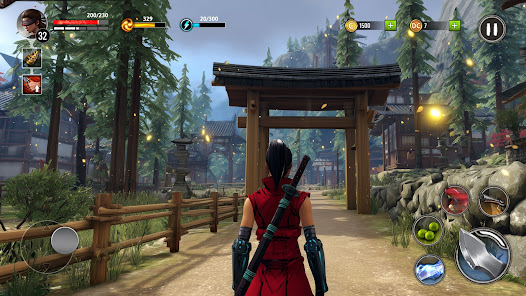 Screenshot 3 for Ryuko Legend of Shadow Hunter MOD APK (Immortality) 11.052.203