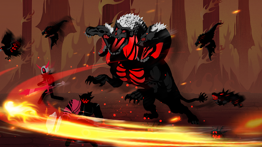 Screenshot 8 for Stickman vs Monster Idle RPG Mod APK Unlimited money God Mode High Damage 2.0.14