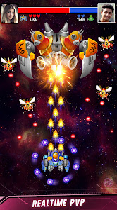 Screenshot 3 for Space Shooter Galaxy Attack MOD APK (Unlimited Money) 1.786