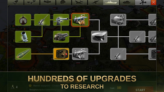 Screenshot 6 for Strategy & Tactics 2 WW2 TBS Mod APK Unlimited money 3.9.9