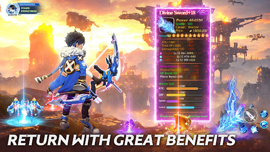 Screenshot 5 for Dragon Trail 2 Fantasy World Mod APK Mod Menu Mod speed 2.0.4.001