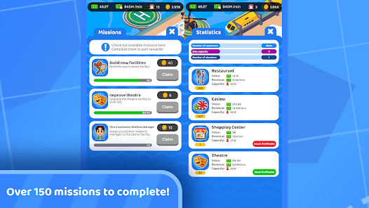 Screenshot 5 for Idle Cruise Ship Simulator Mod APK Unlimited money 1.1.7