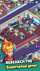 Screenshot 3 for Idle Superpower School Mod APK Mod Menu Unlimited money 2.2.2