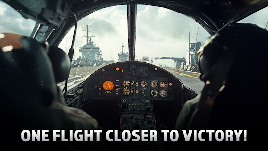 Screenshot 3 for Wings of Heroes Plane Games Mod APK Infinite Mod Menu 2.1.6