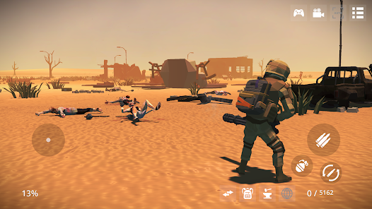 Screenshot 3 for Mad Wasteland Last Exodus Mod APK Unlimited money Free purchase 1.0.7.87