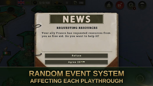 Screenshot 7 for Strategy & Tactics 2 WW2 TBS Mod APK Unlimited money 3.9.9