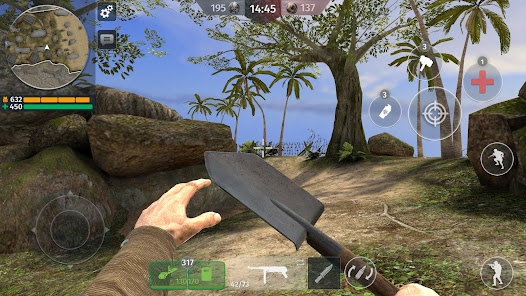 Screenshot 6 for World War 2 FPS Shooting Games Mod APK Remove ads Unlimited money 4.85