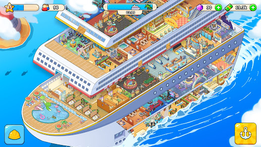 Screenshot 3 for My Cruise MOD APK (Unlimited Money Gems Diamonds) 1.4.17