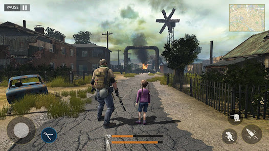 Zombie Survival Offline Game Mod APK God Mode Weak enemy 1.1.9 Screenshot