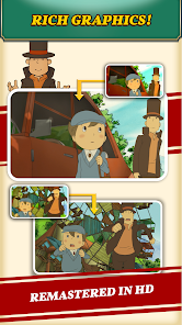 Screenshot 5 for Layton Curious Village in HD Mod APK Full 1.0.8