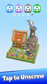 Screenshot 8 for Screw Out 3D Nut Sort Jam Mod APK Remove ads Unlimited money 1.6