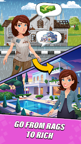 Screenshot 1 for Idle Girls Mod APK Free purchase 1.94