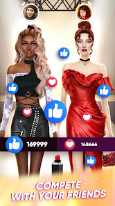 Screenshot 6 for Fashion Stylist Dress Up Game Mod APK Free purchase Free shopping 15.9