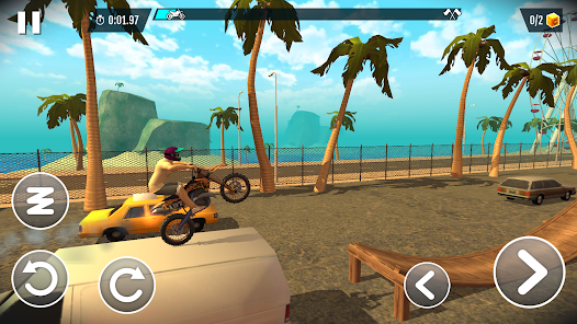Screenshot 6 for Stunt Bike Extreme MOD APK (Unlimited Money Diamond) 0.505