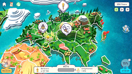 Screenshot 8 for Religion Inc God Simulator Mod APK Premium Plus Mod Menu 2.3.1