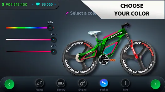 Screenshot 2 for E Bike Tycoon Business Empire Mod APK Unlimited Money 3.9
