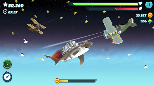 Screenshot 7 for Hungry Shark Evolution MOD APK (Unlimited Money Gems Coins) 11.1.1