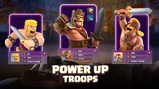 Screenshot 6 for Clash of Clans MOD APK (Unlimited Gems Coin Troops) 16.137.13