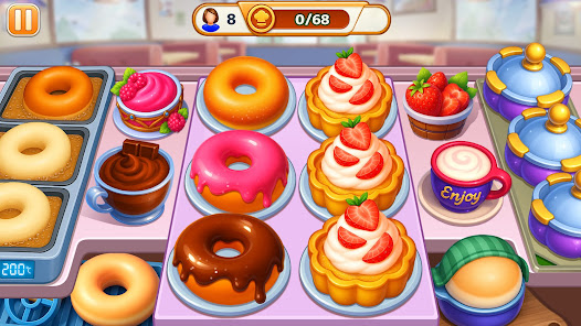 Screenshot 2 for My Cafe Shop Cooking Games Mod APK Remove ads Mod speed 4.5.2