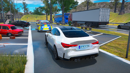 Screenshot 2 for Driving School Simulator MOD APK (Unlimited Money Coins) 11.2