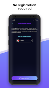 Screenshot 5 for Vpnify Unlimited VPN Proxy MOD APK (Premium Unlocked No ads) 2.1.7