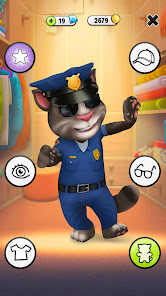 Screenshot 4 for My Talking Tom MOD APK Unlimited Money 25.4.3.6961