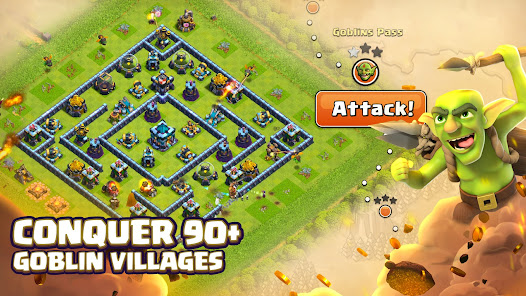 Screenshot 5 for Clash of Clans MOD APK (Unlimited Gems Coin Troops) 16.137.13