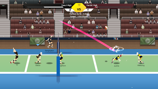 Screenshot 7 for The Spike Volleyball Story MOD APK (Unlocked Everything)