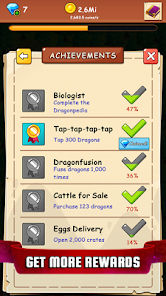 Screenshot 6 for Dragon Idle Mod APK Free purchase 1.106