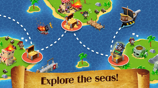 Screenshot 6 for Idle Pirate Tycoon Mod APK Unlimited Money Mod Menu Unlimited 1.19.0