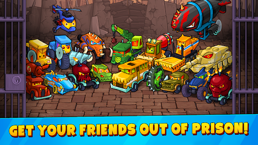 Screenshot 7 for Car Eats Car 3 Hill Climb Race Mod APK Unlocked Full 3.9.961