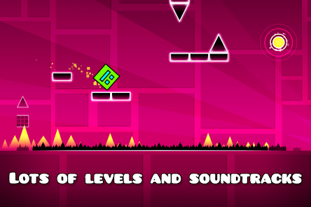 Screenshot 3 for Geometry Dash MOD APK (Unlimited Everything) 2.2.13