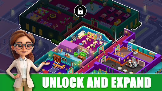 Screenshot 4 for Idle Daycare Tycoon Rich Me Mod APK Unlimited money Mod Menu 7.2.5